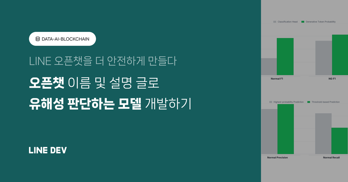 오픈챗 이름 및 설명 글로 유해성 판단하는 모델 개발하기